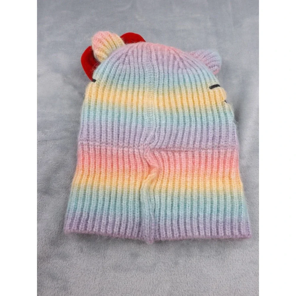 Hello Kitty Beanie/Hat‎ by Sanrio One Size Pastel/Multi Color Fleece Lined